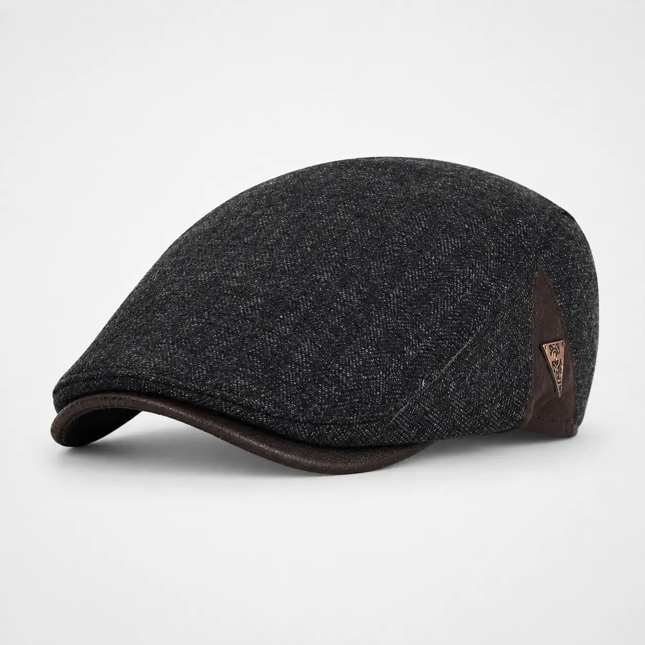 Casquette Plate Grise Hiver | LeCap©