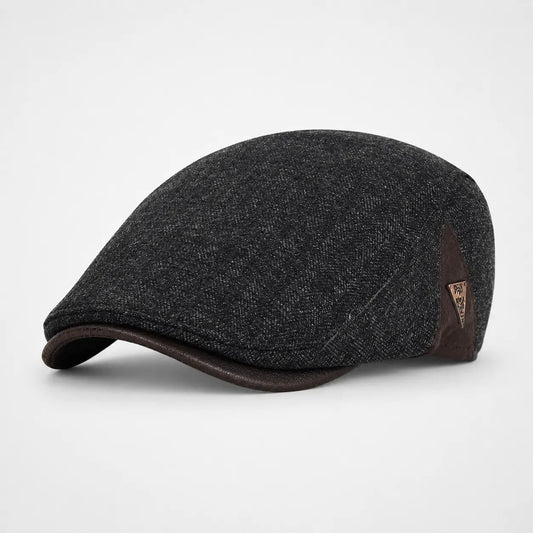 Casquette Plate Grise Hiver | LeCap©