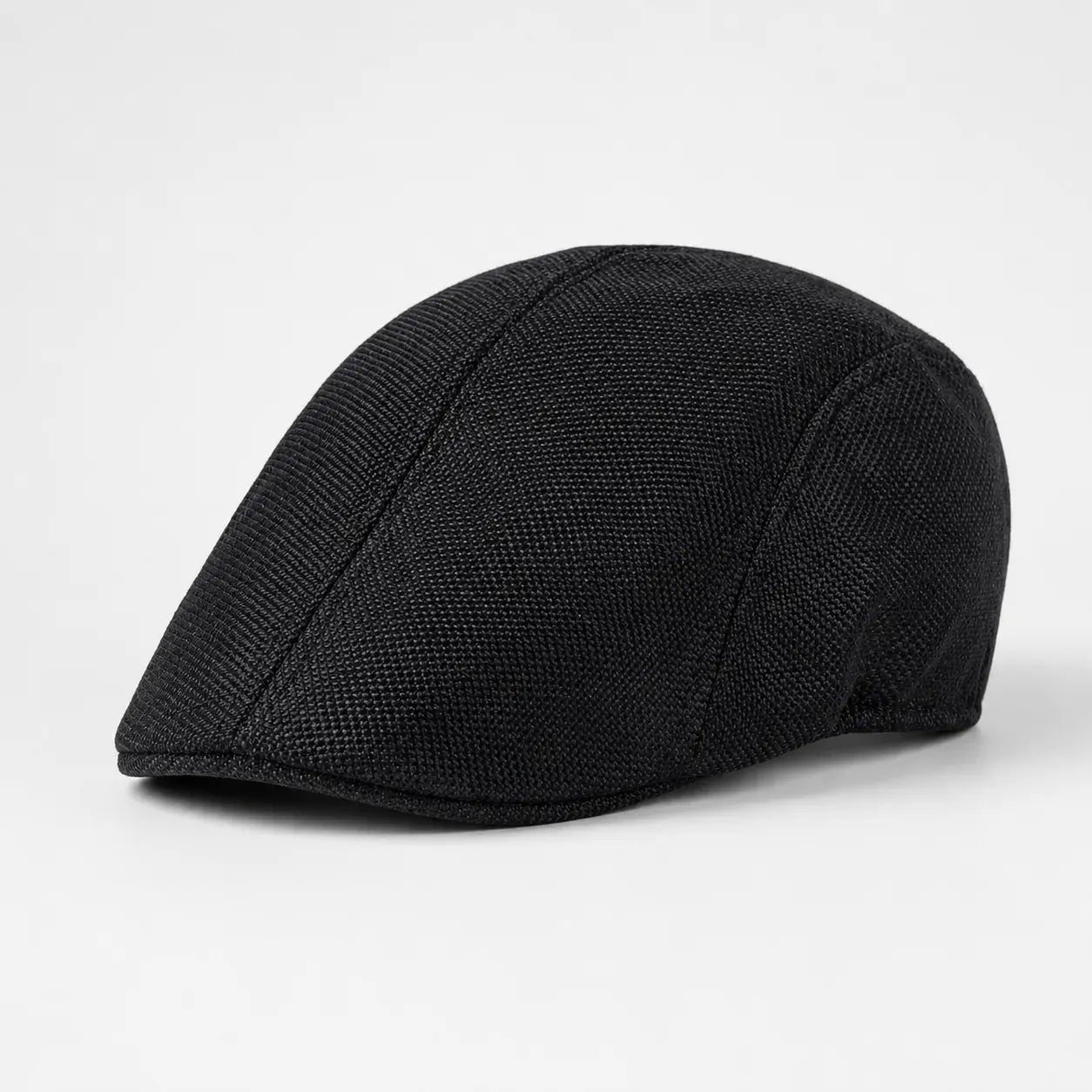 Casquette Plate Noire | LeCap©