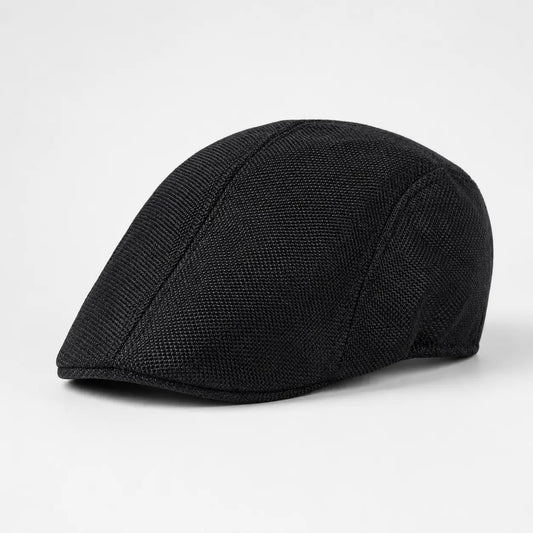 Casquette Plate Noire | LeCap©