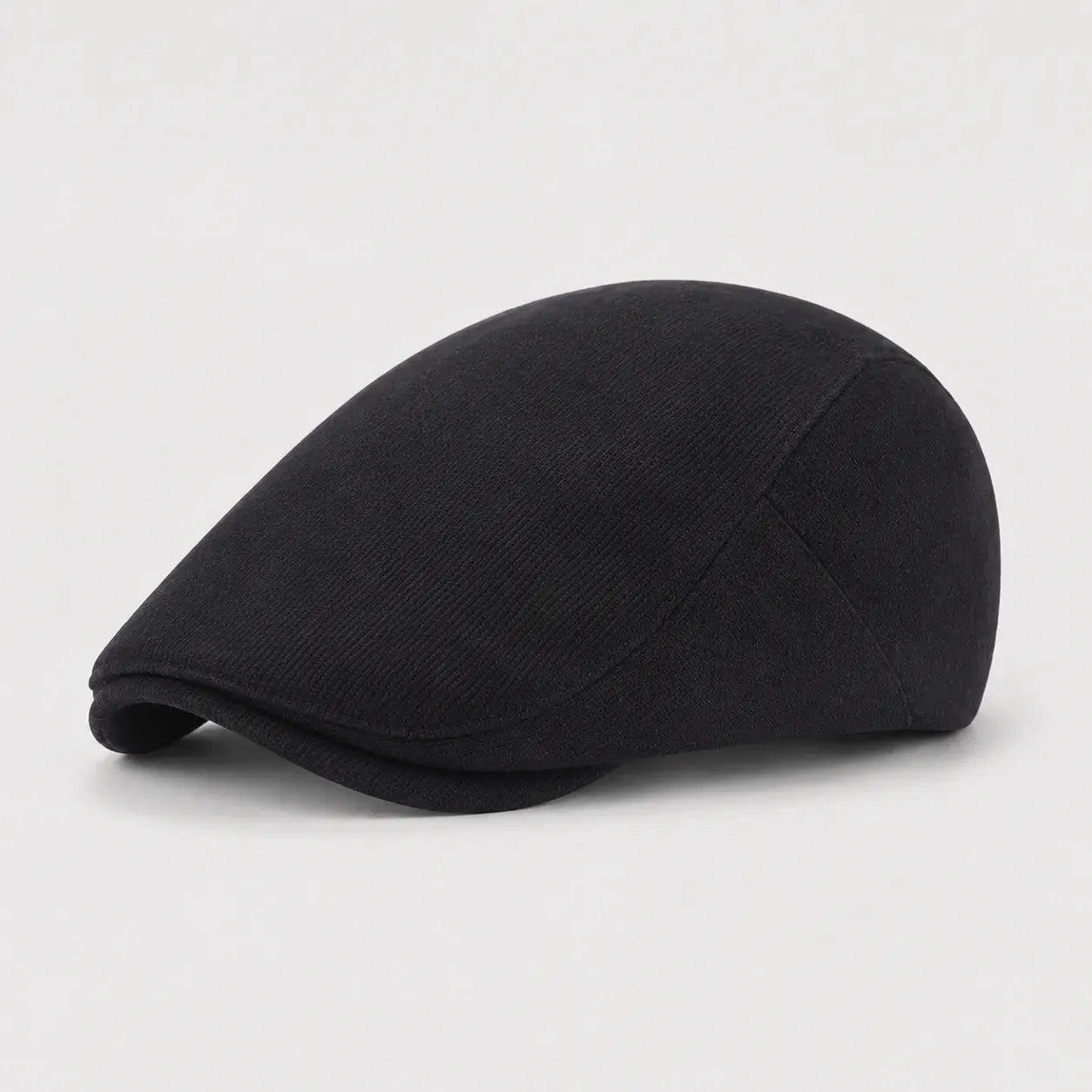 Casquette Plate Noire | LeCap©