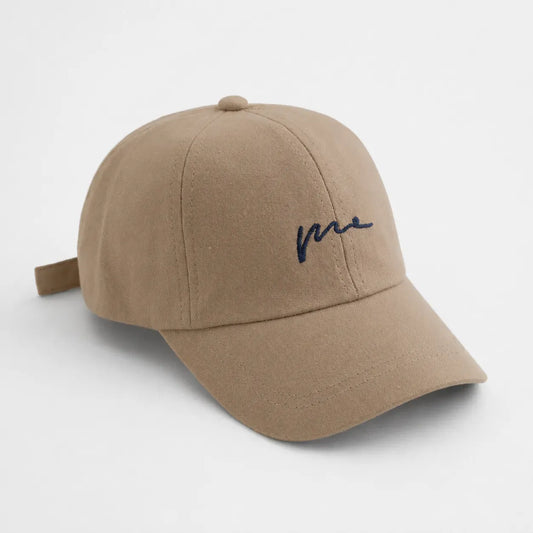 Casquette pour Enfant Marron - Broderie Minimaliste | LeCap©