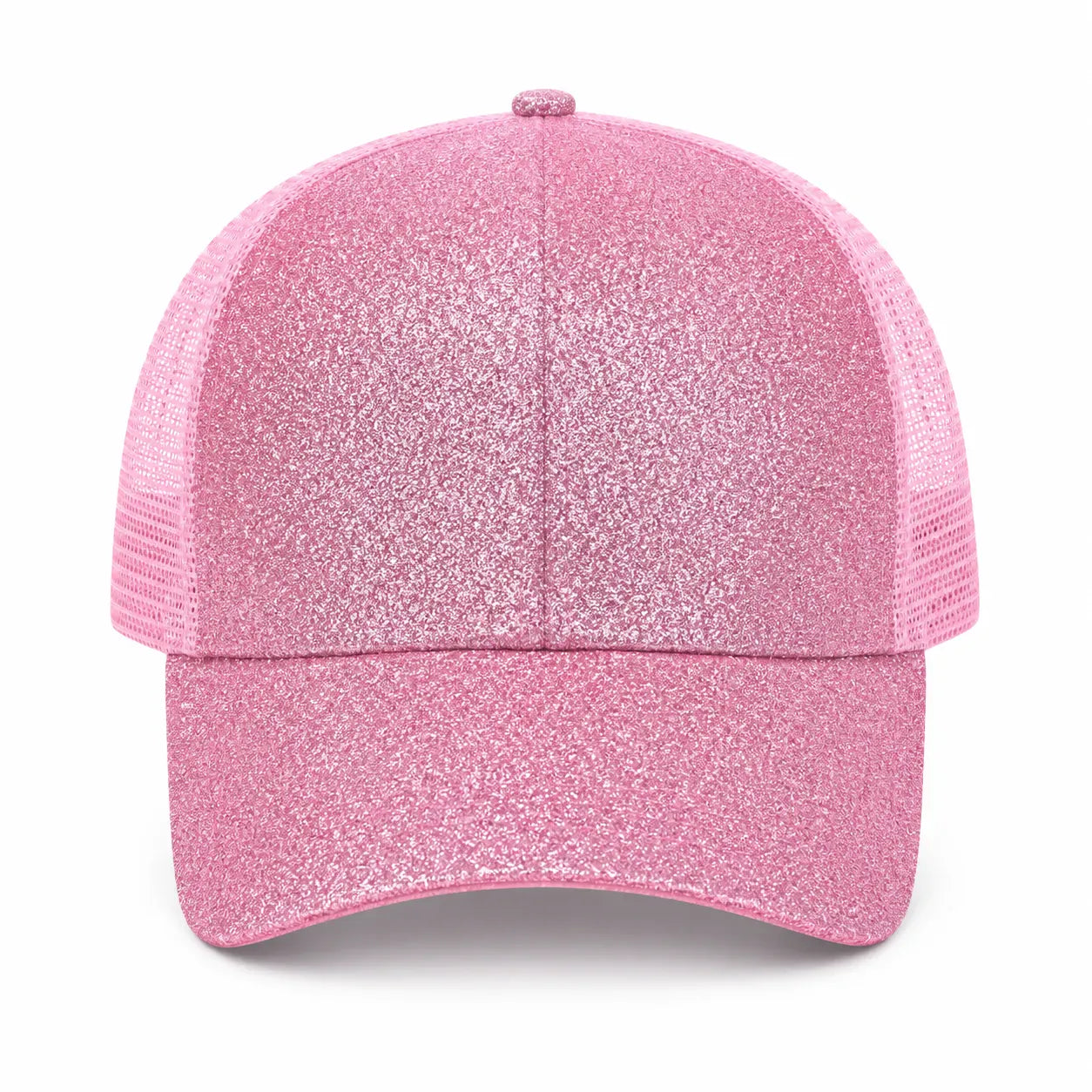 Casquette Rose Paillette - Queue de Cheval | LeCap©