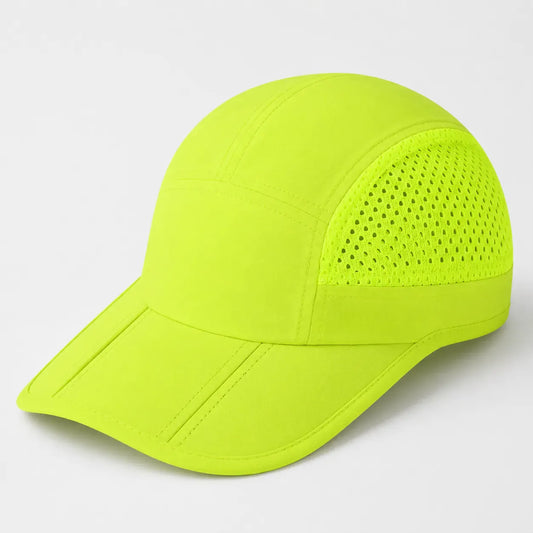 Casquette Running Jaune Fluo Respirante | LeCap©