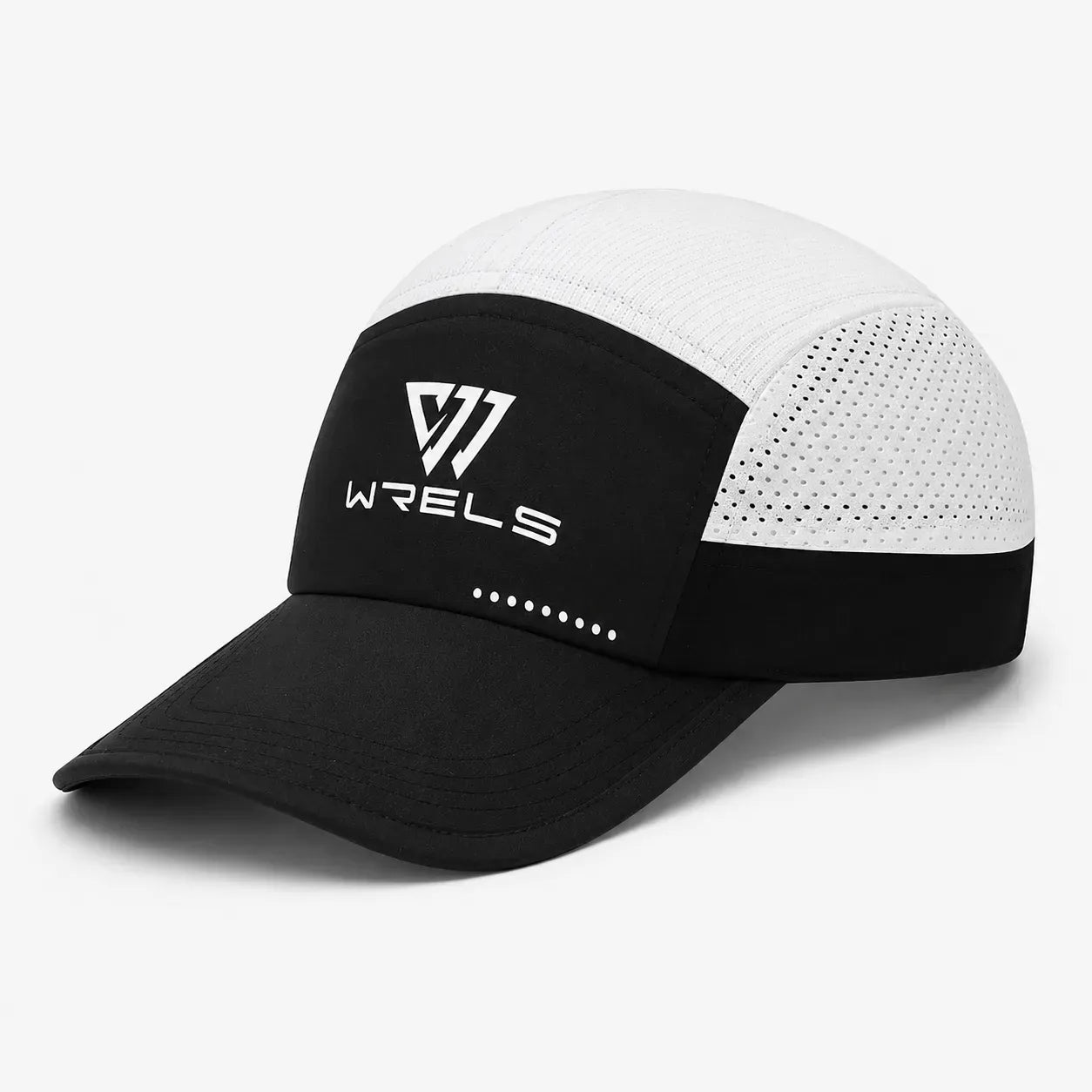 Casquette Running Respirante Noire et Blanche | LeCap©