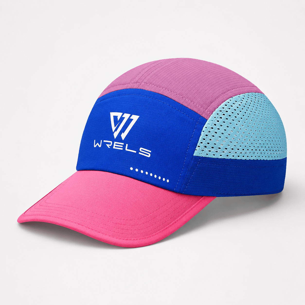 Casquette Running Respirante Rose et Bleue | LeCap©