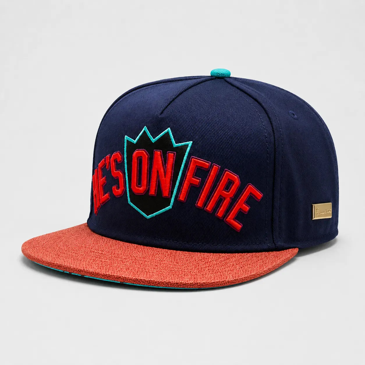 Casquette Snapback Bleue Flamme | LeCap©