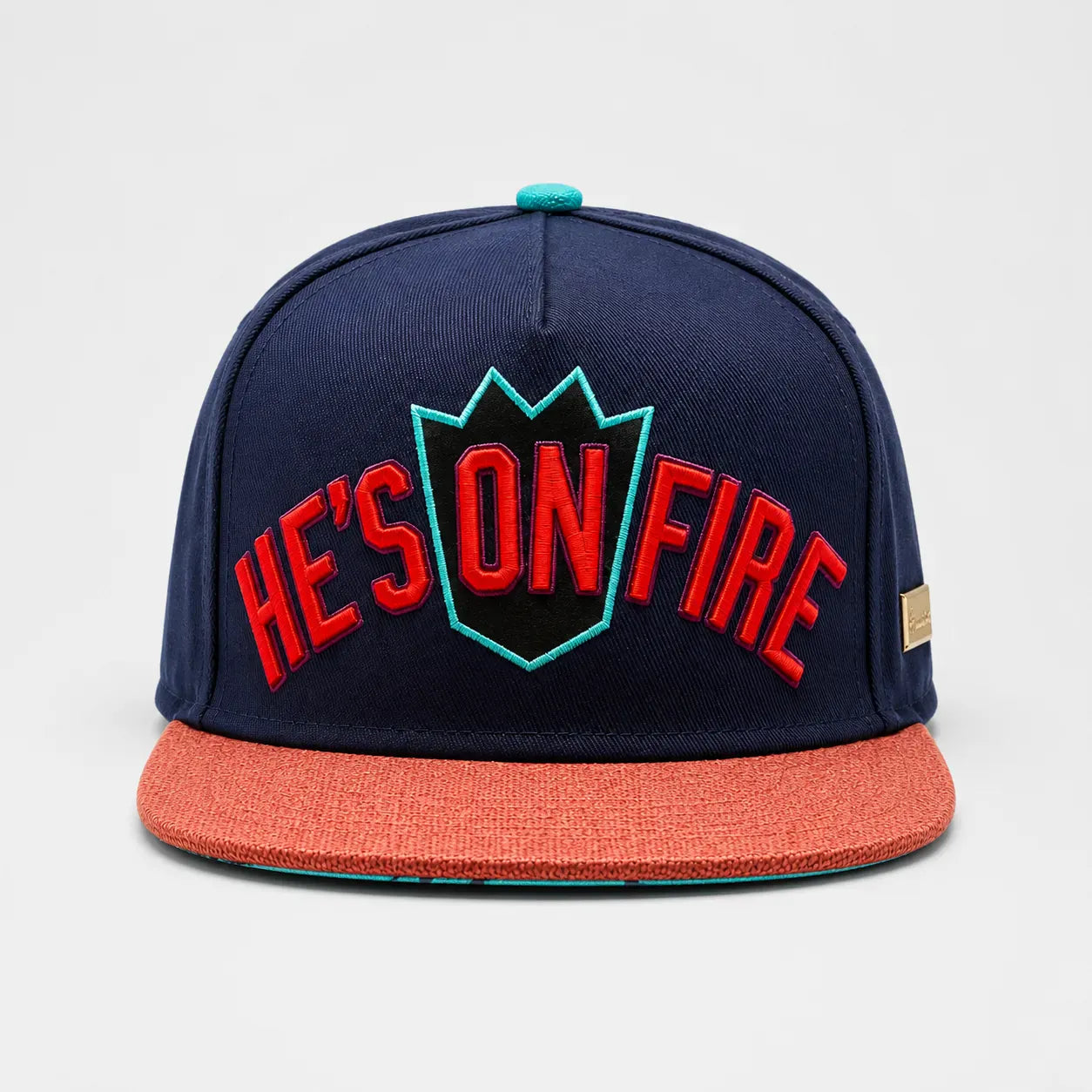 Casquette Snapback Bleue Flamme | LeCap©