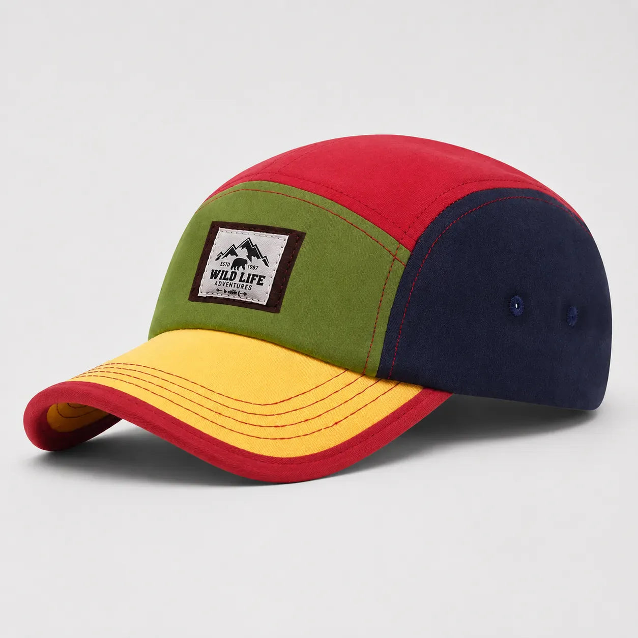 Casquette Trail - Wild Life Rouge | LeCap©