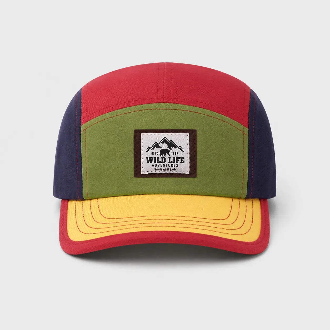 Casquette Trail - Wild Life Rouge | LeCap©