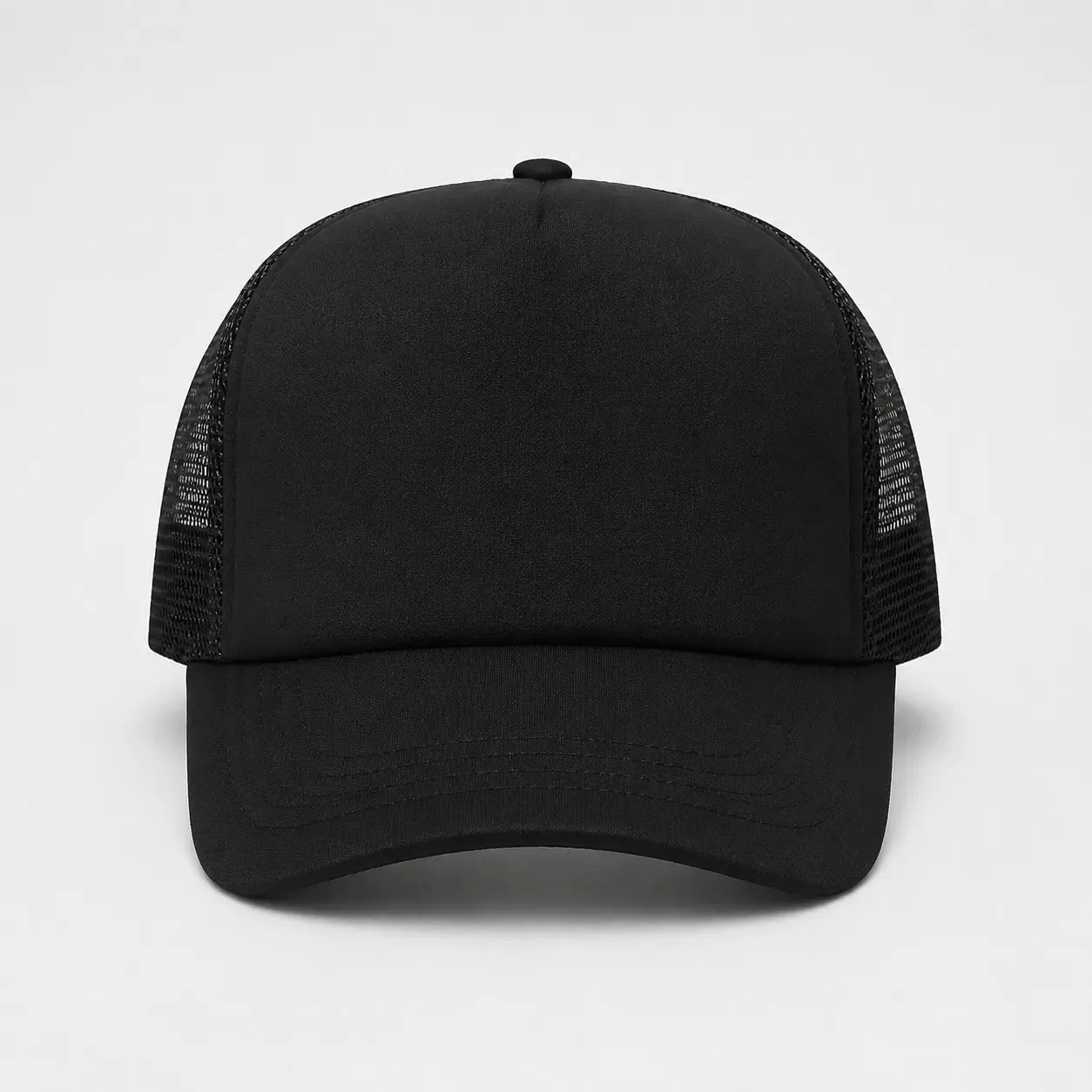 Casquette Trucker Noire Unie | LeCap©