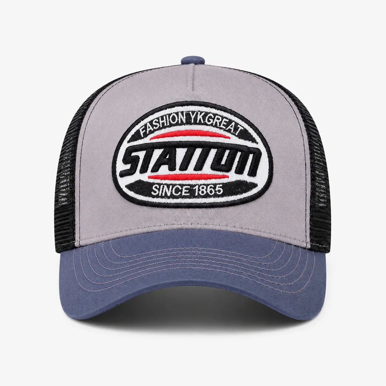 Casquette Trucker Statton Grise | LeCap©
