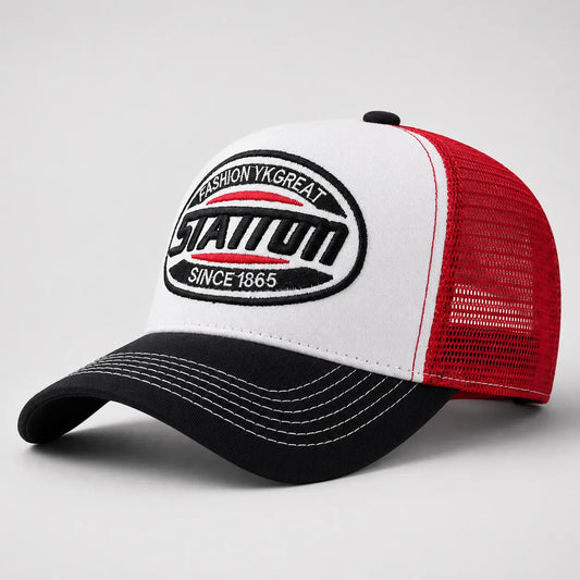 Casquette Trucker Statton Rouge | LeCap©
