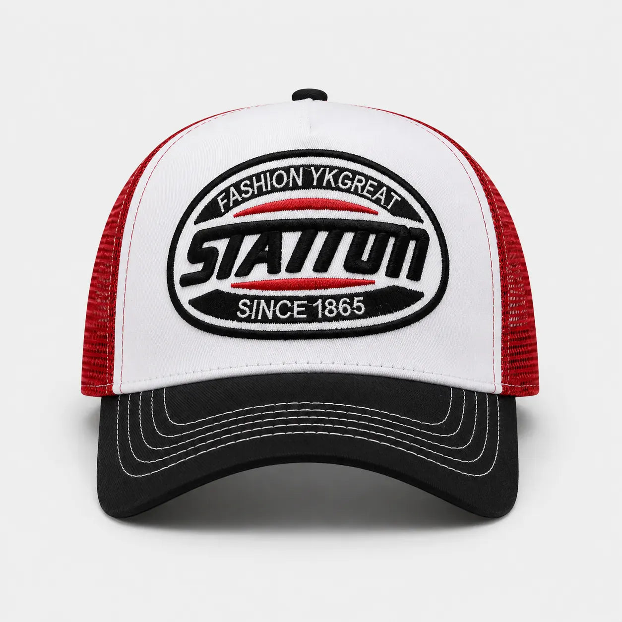 Casquette Trucker Statton Rouge | LeCap©