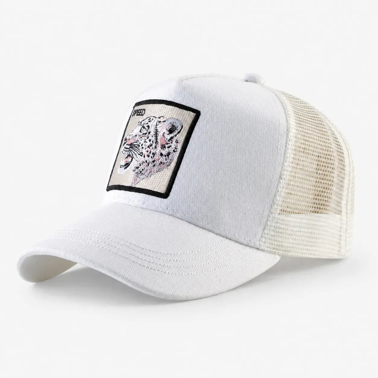 Casquette Trucker Tigre Blanc | LeCap©
