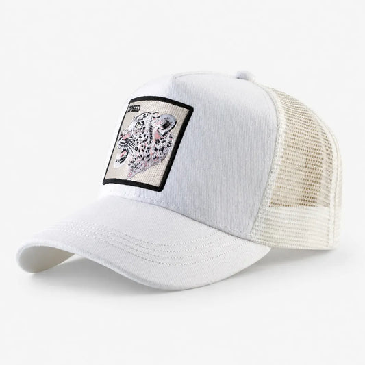 Casquette Trucker Tigre Blanc | LeCap©