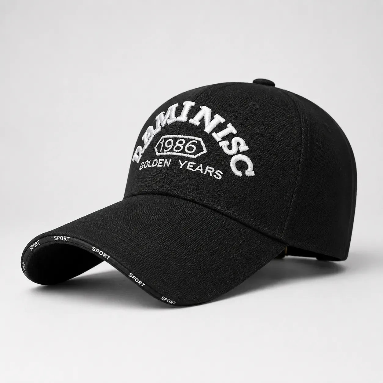 Casquette Vintage 1986 Noire | LeCap©