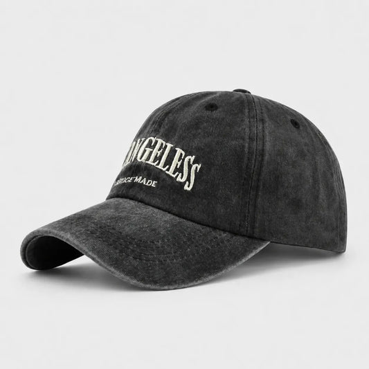 Casquette Vintage LA Grise | LeCap©
